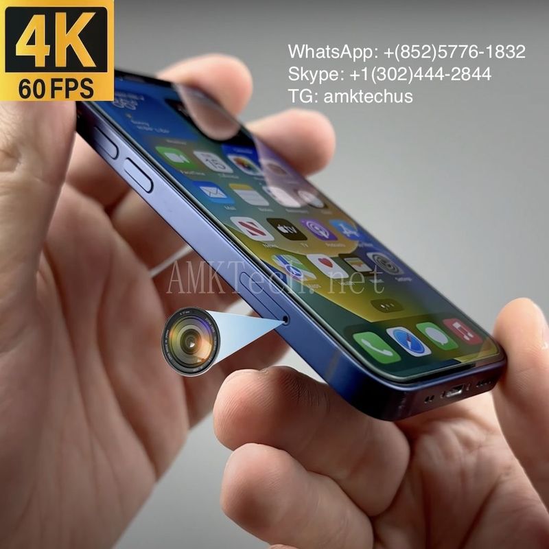 ​iPhone 12 Mini Telecamera Spia: Registrazione 4K@60FPS Discreta