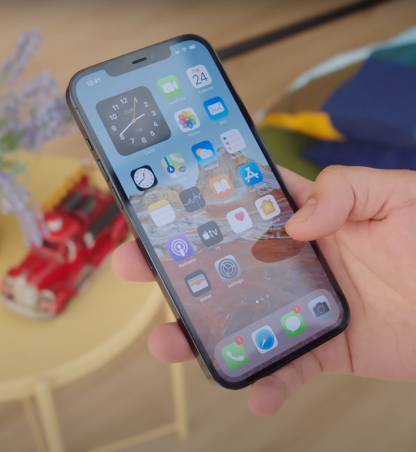 iPhone 12 Pro Max Spy Camera Phone – Front view with sleek design and hidden recording capability.