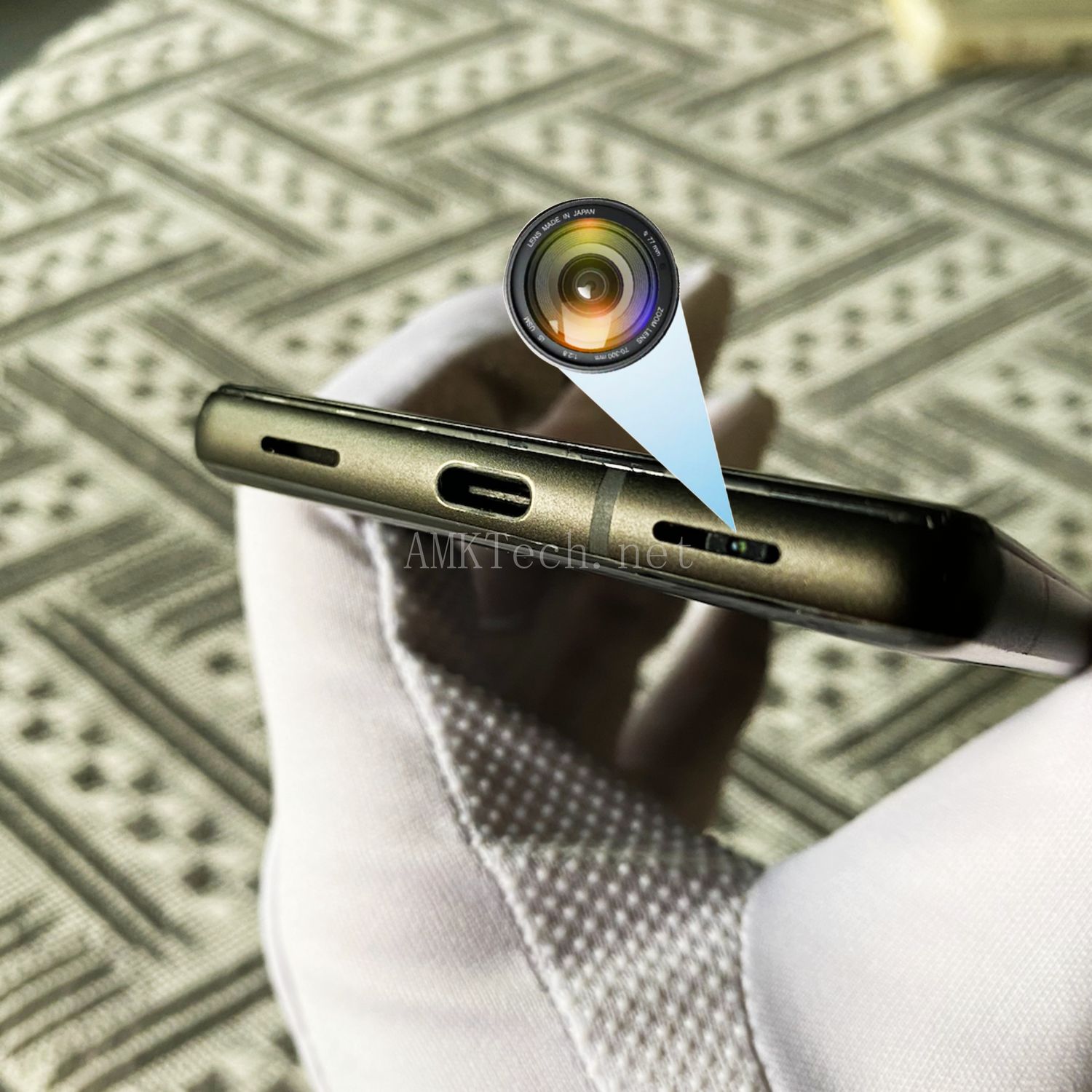 google 6a spy hidden cam inside a phone