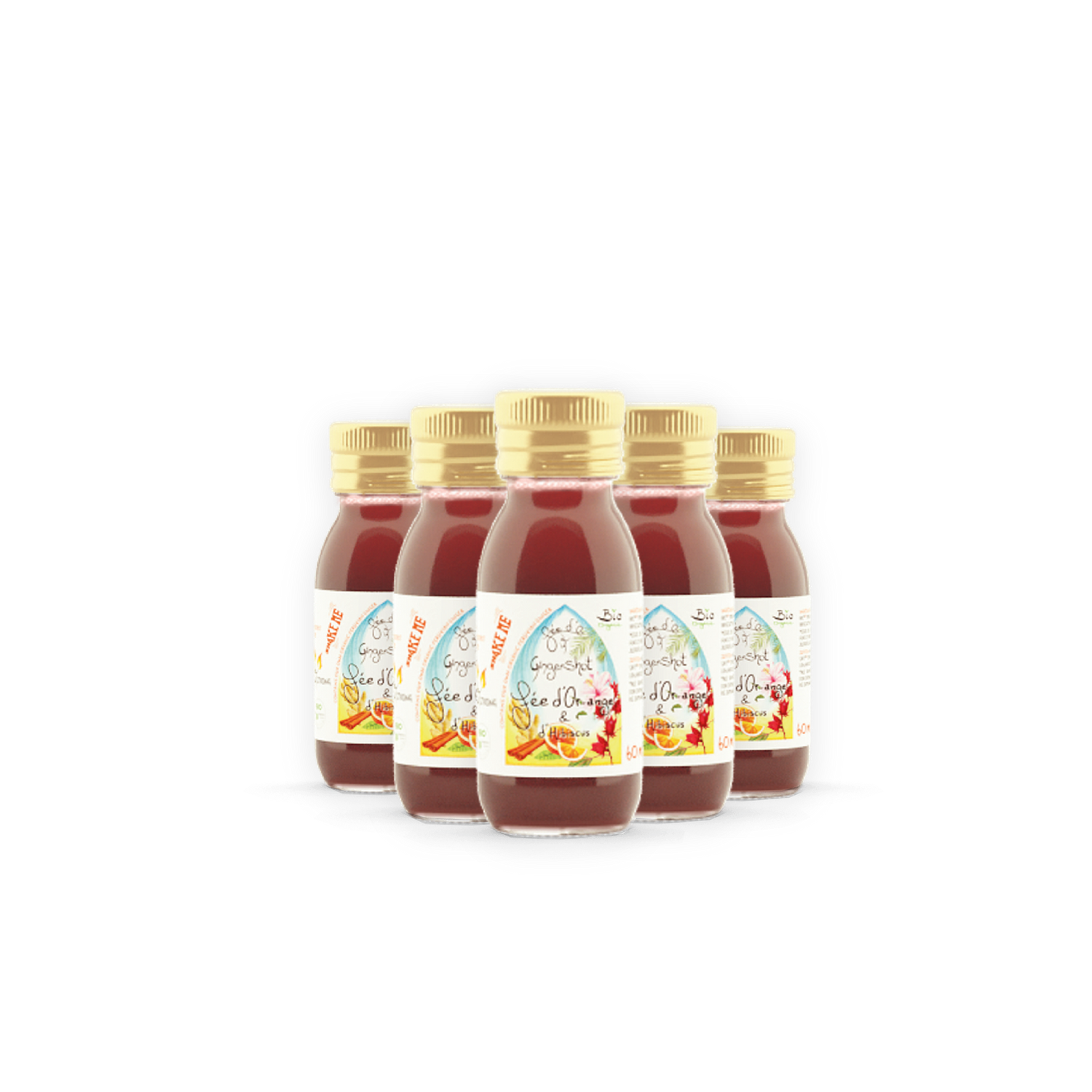 Shots - Fée d'Or-ange et d'Hibiscus
