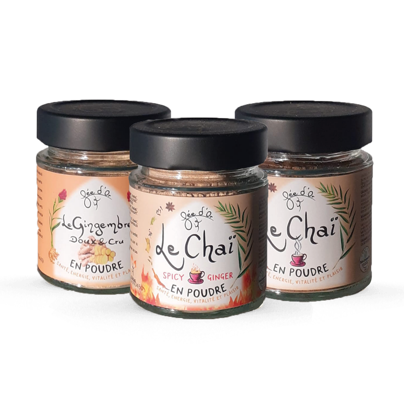 Epices Chaï - Spicy Ginger - Gingembre en poudre
