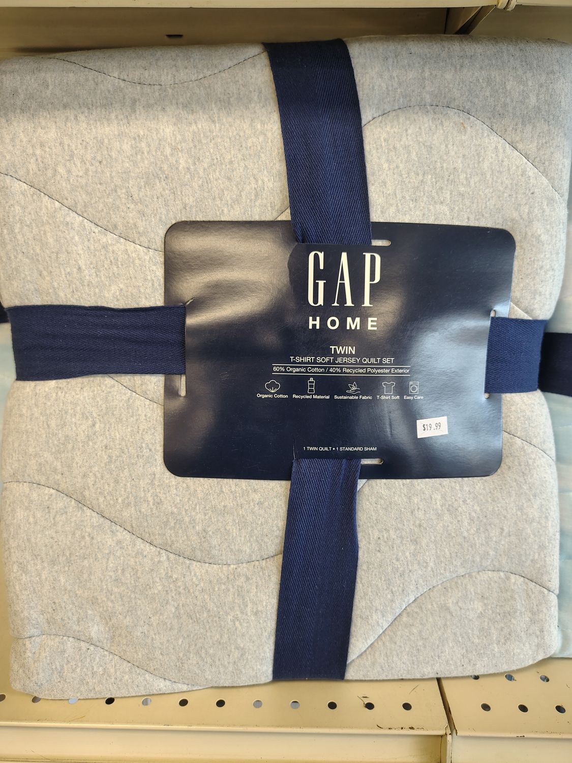 GAP Twin Quilt T-Shirt Soft Jersey Set