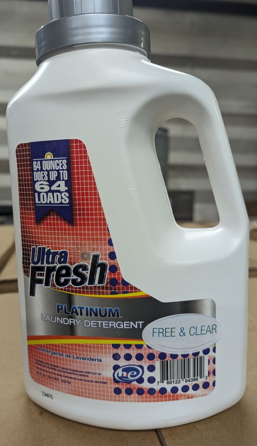Ultra Fresh Platinum Laundry Detergent 