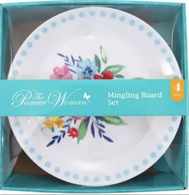 Pioneer Woman Mingling Board Set of 4