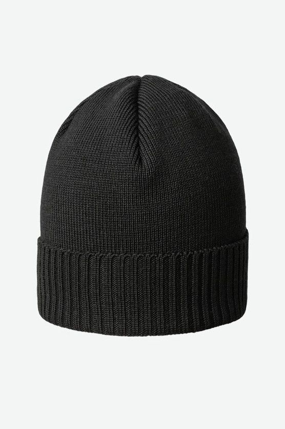 Merino Ribbed Cuff Beanine