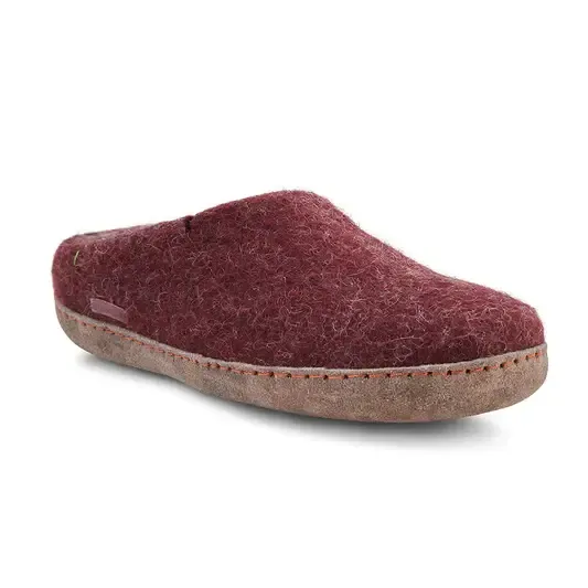 Classic Slipper w/ Leather Sole