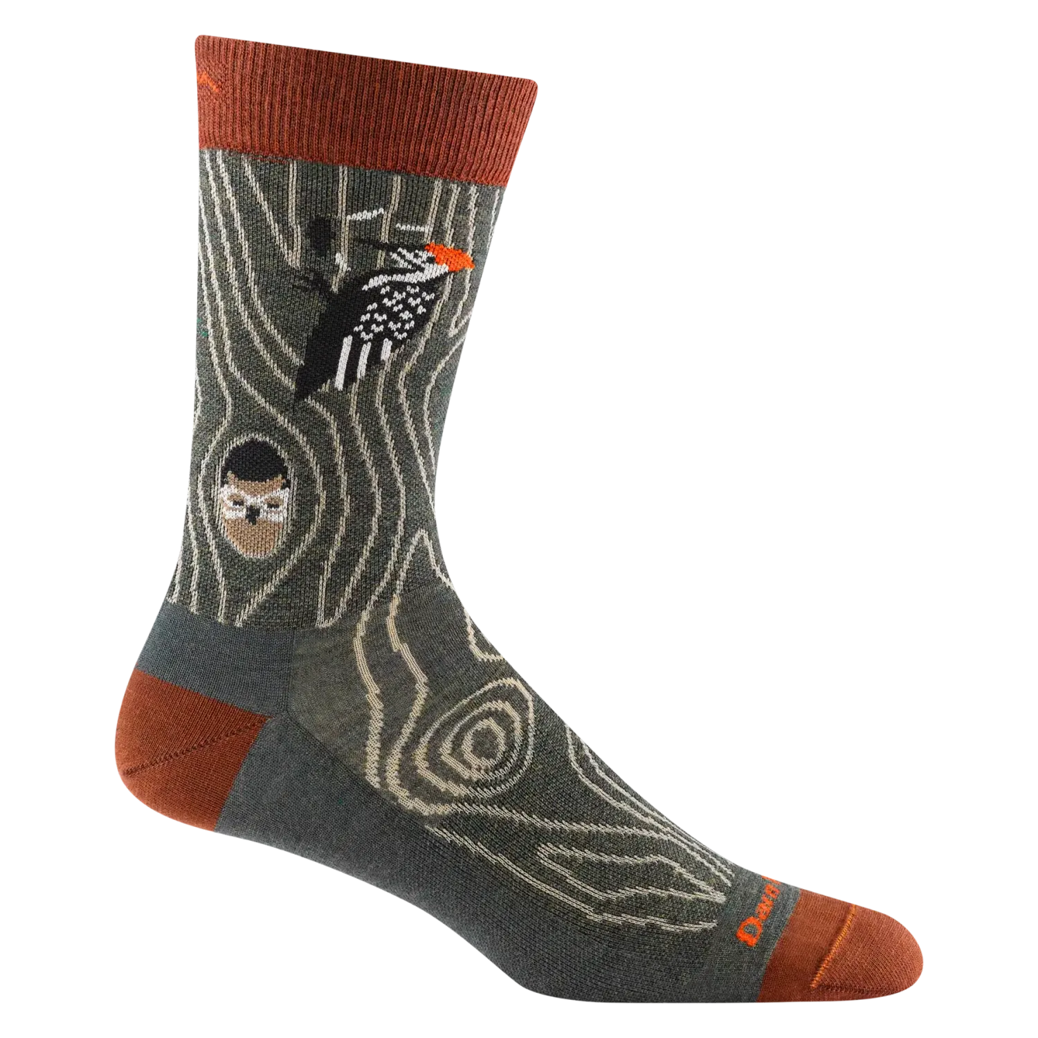  Woody Crew Lightweight Lifestyle Men&#39;s Sock 6111