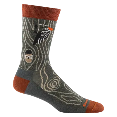 Woody Crew Lightweight Lifestyle Men's Sock 6111 Woody Crew Lightweight Lifestyle Men's Sock 6111
