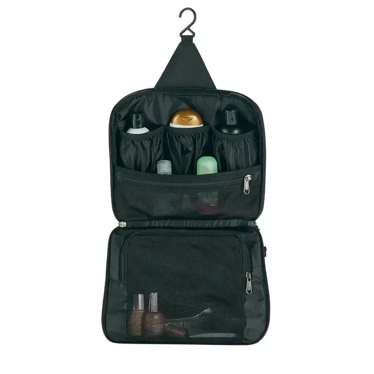 Pack-It Reveal Hanging Toiletry Kit Black