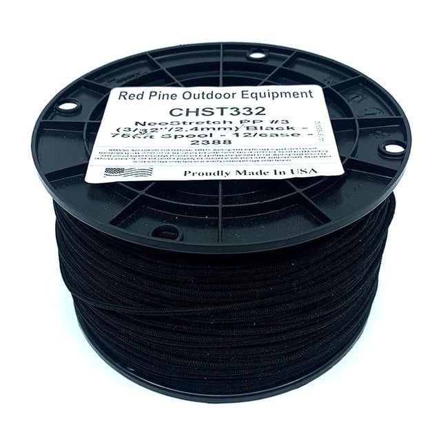Braided Nylon Stretch/Shock Cord (3/16&quot;) /meter