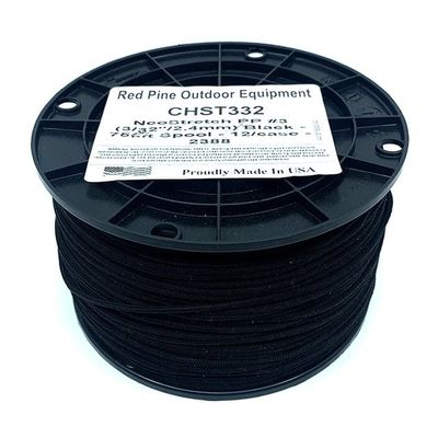 Braided Nylon Stretch/Shock Cord (3/16&quot;) /meter