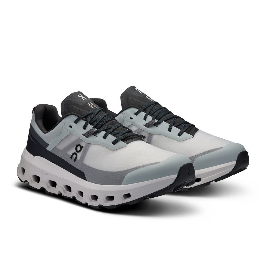 ON QC Cloudvista Trail Running Shoes in Glacier and Black