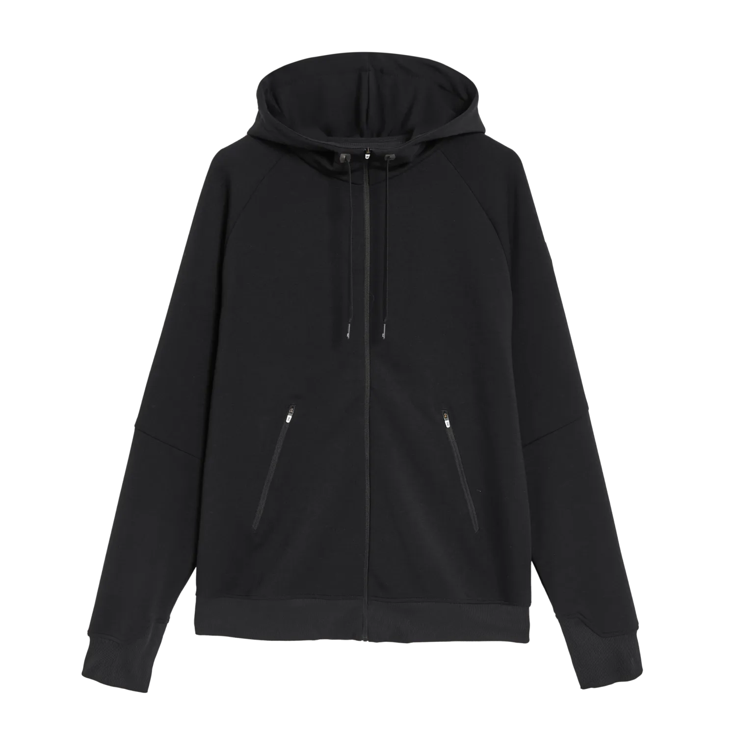 Zipped Hoodie Men&#39;s, Color: Black, Size: Med