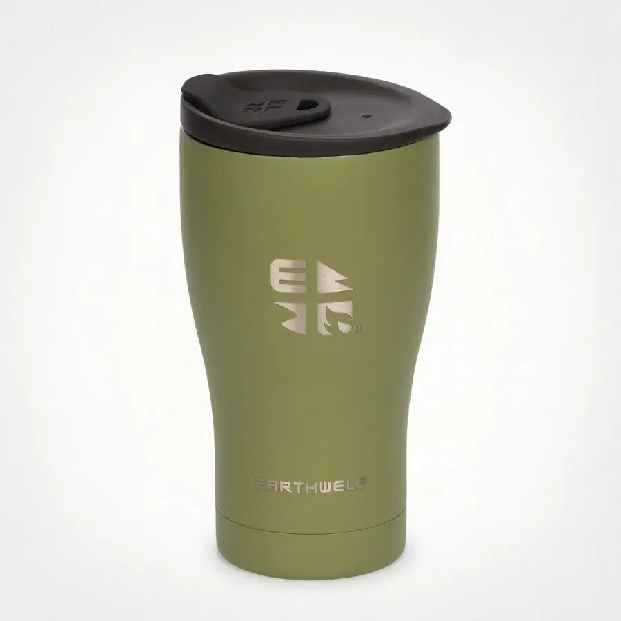 Early Riser 16oz Vaccum Travel Mug, Color: Sequoia Pine