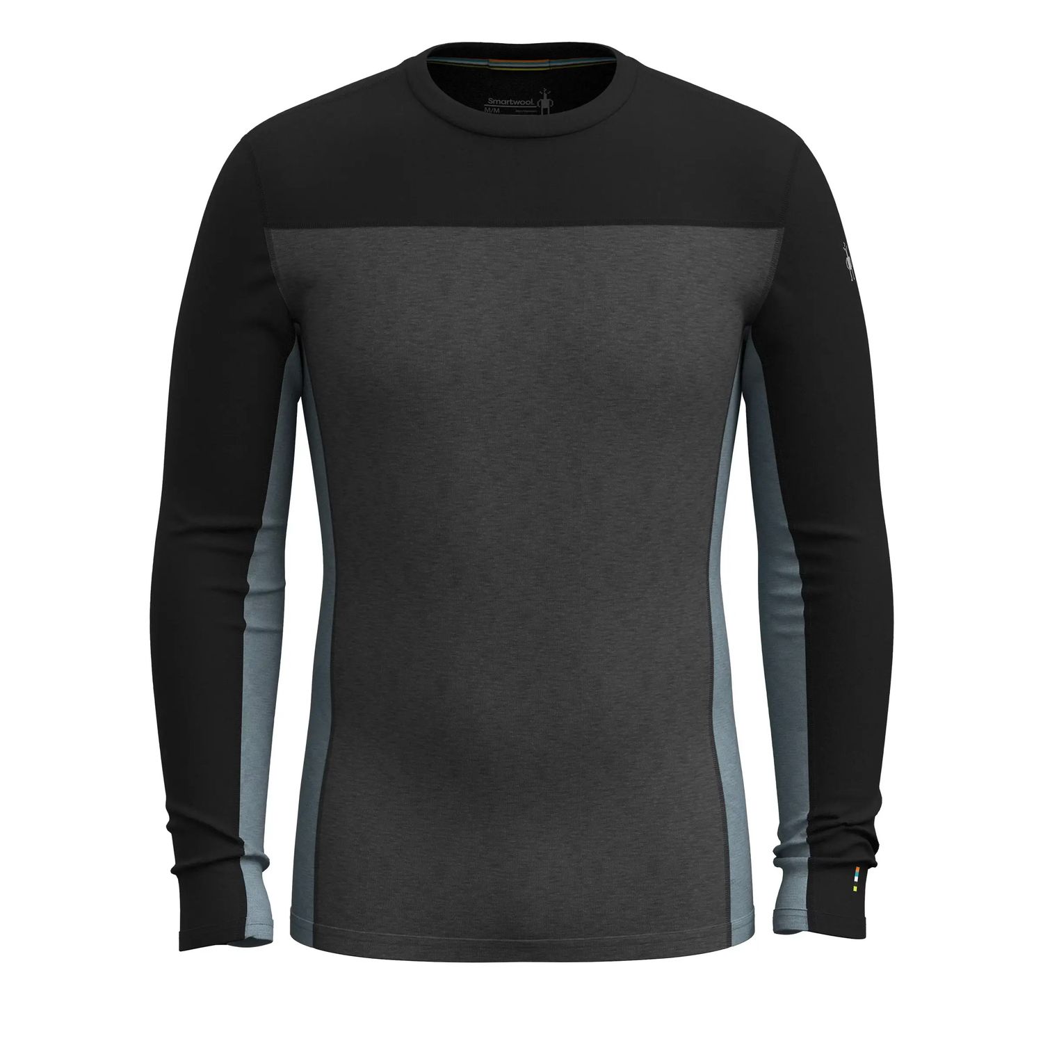 Classic Thermal Merino Base Layer Colorblock Crew Men&#39;s
