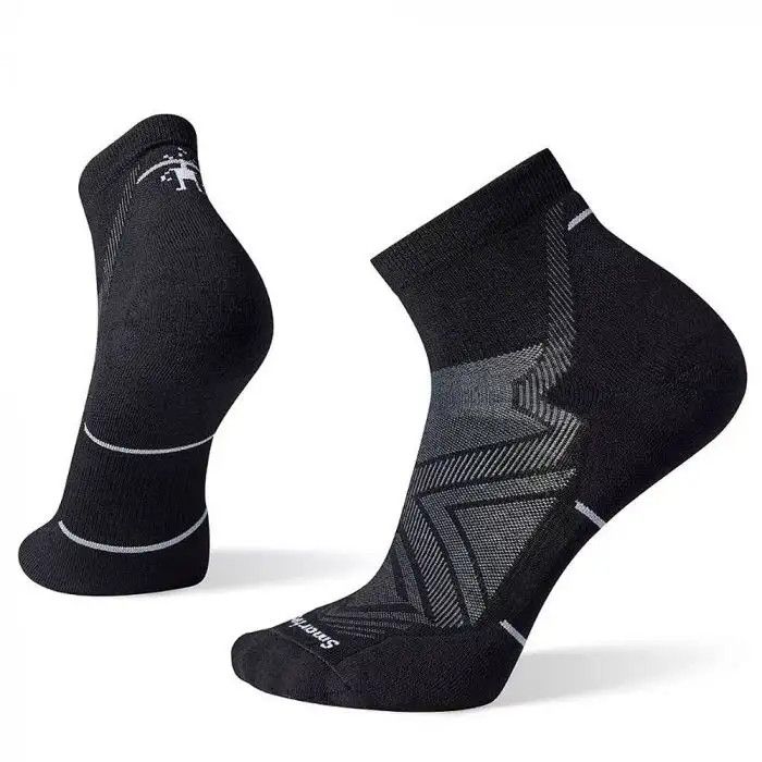 Run Targeted Cushion Ankle Sock Black