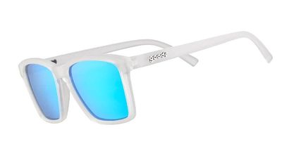 Goodr BFG Hellhound Hallucinations Sunglasses – tortoiseshell print polarized shades for larger heads with a no-slip, no-bounce fit.