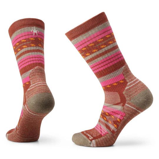 Smartwool Women’s Hike Light Cushion Crew Socks – merino wool hiking socks with breathable mesh zones and a stay-put fit.