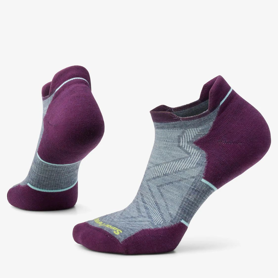 Smartwool Run Targeted Cushion Low Ankle Socks – merino wool running and gym socks with cushion in the heel and forefoot.