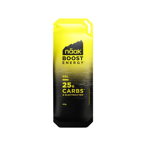 Näak Boost Energy Gel in Neutral flavour with 25g carbs and electrolytes for endurance performance