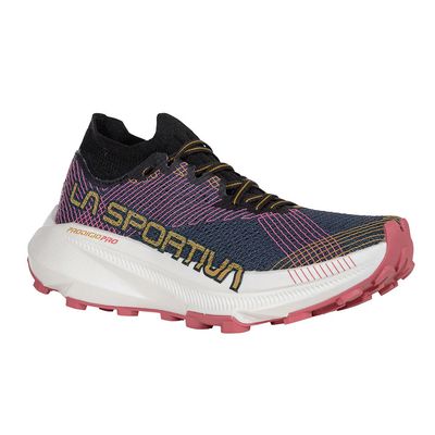 La Sportiva Prodigio Pro Women’s trail running shoes in purple and black