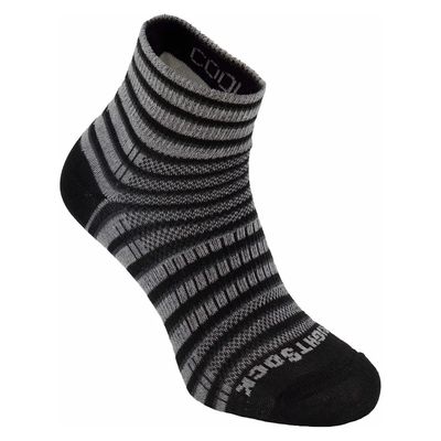 Coolmesh II Quarter Sock Striped