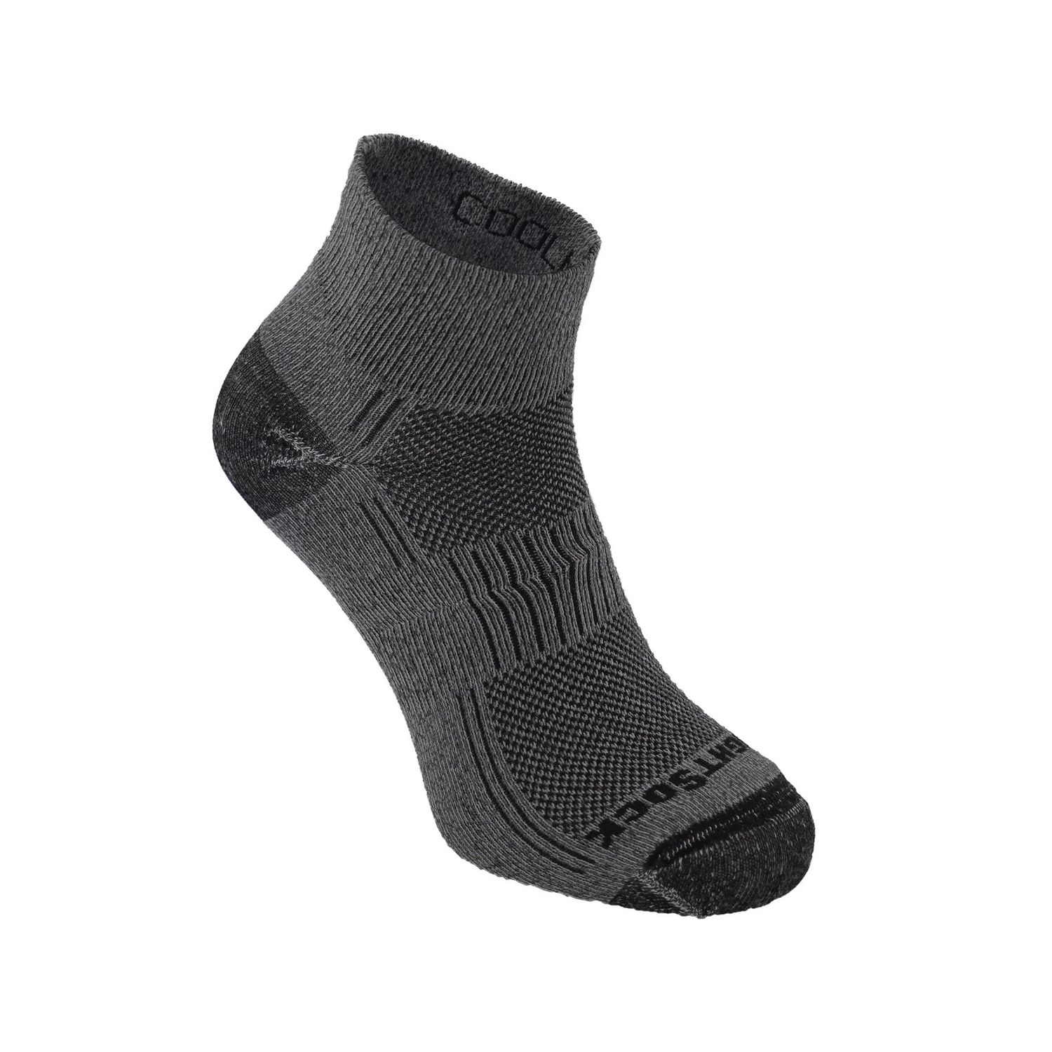 Coolmesh II Quarter Sock Ash Coolmesh II Quarter Sock Ash