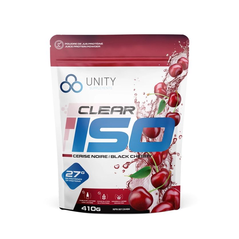 Unity Supplements Juice Protein – Black Cherry 410 g