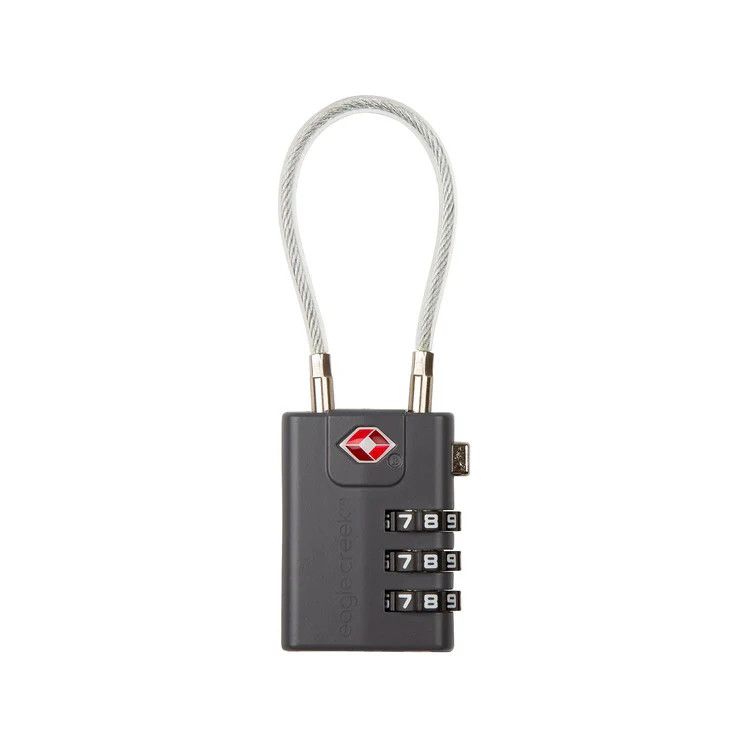 Cable TSA Lock Black