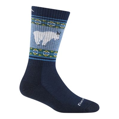 Vanna Grizzle Boot Sock Midweight Cushion Goat Blue 5017