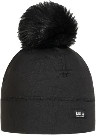 Therma Comfort Hole Beanie, Color: Black
