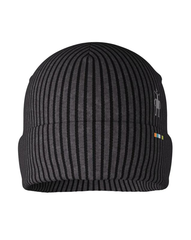 Thermal Merino Rib Beanie CHARCOAL HEATHER 1FM
