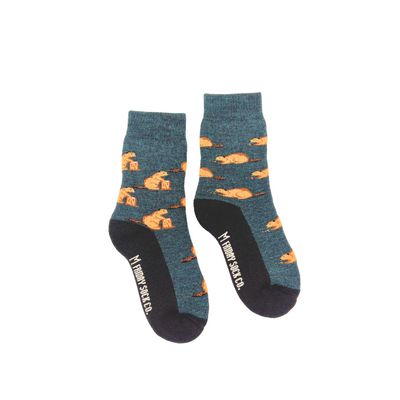 Beaver Merino Wool Socks Kid's Age 8-12 Beaver Merino Wool Socks Kid's Age 8-12