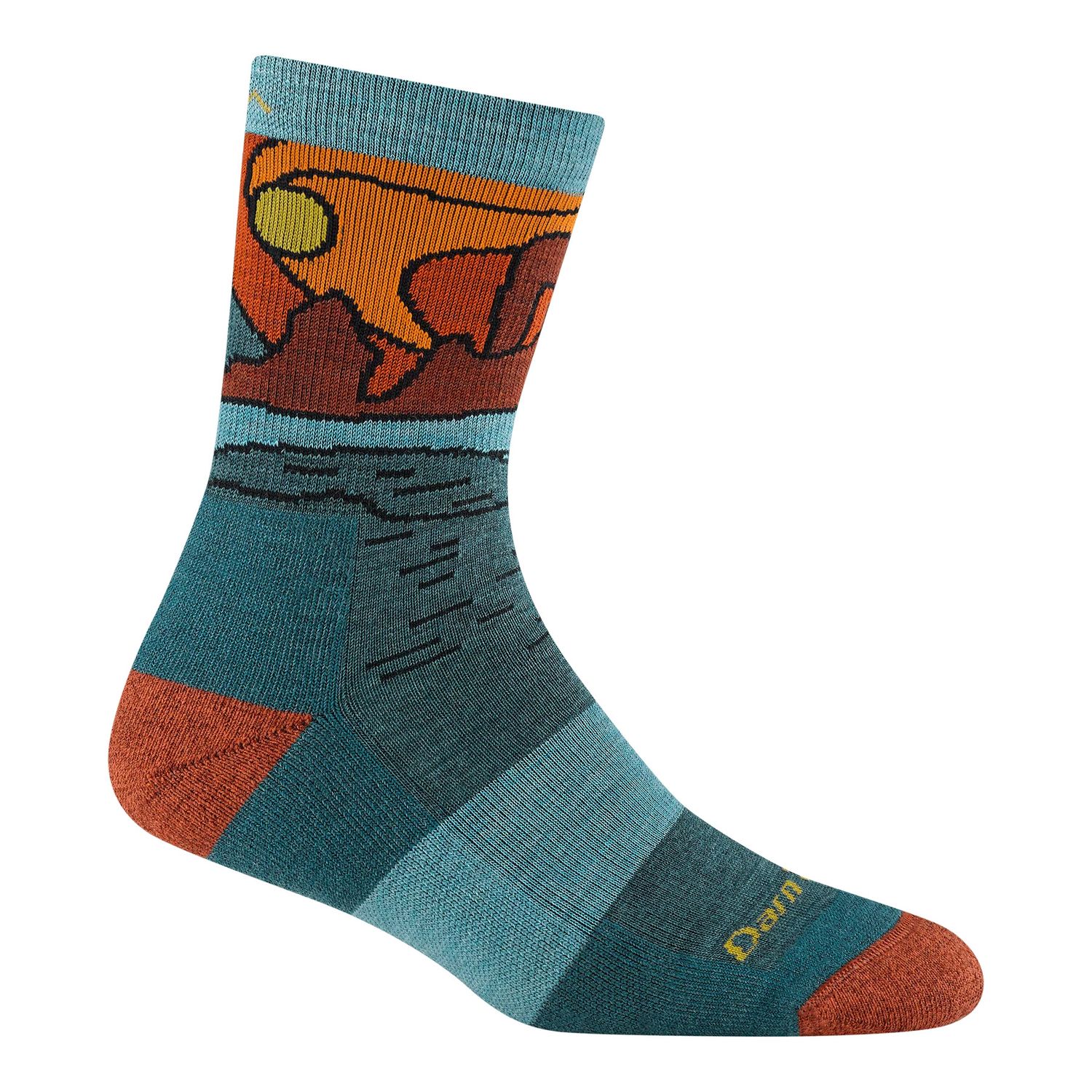 Darn Tough Celeste Hiking Sock Teal