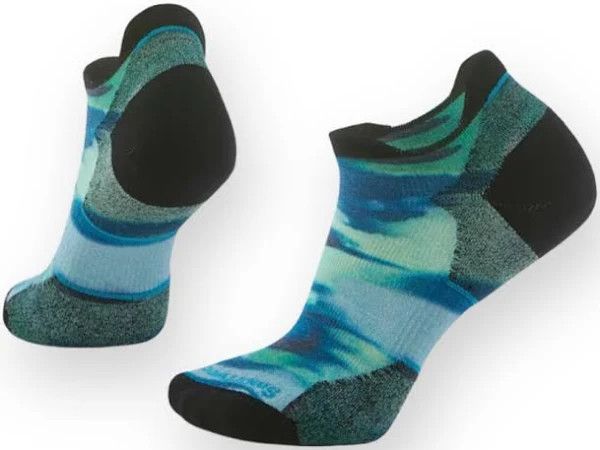 Run Targeted Cushion Low Ankle Sock Brushed Print