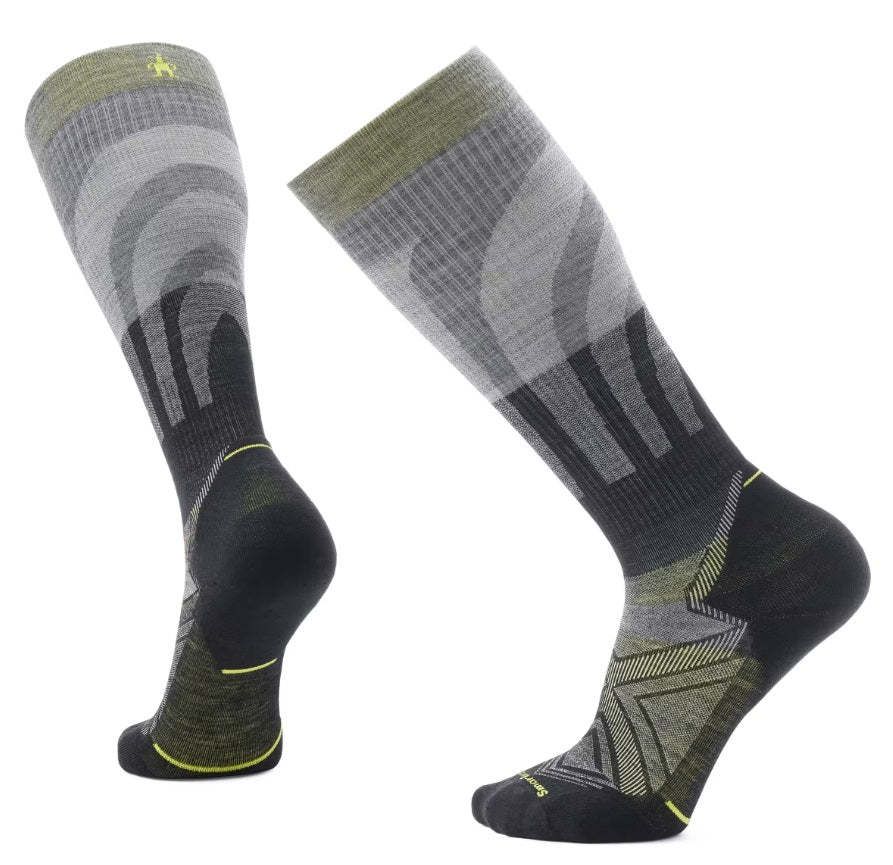 Run Targeted Cushion Compression OTC Socks, Color: Medium Gray, Size: Lg