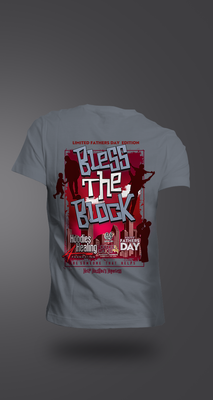 Bless The Block - Fathers Day Edition Gray Tee