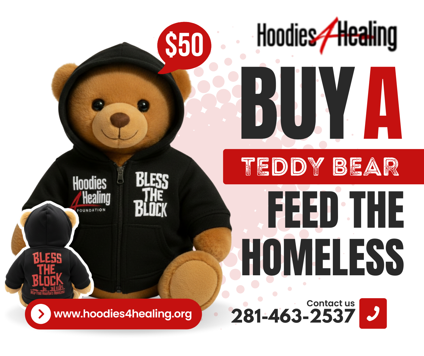 Bless The Block Teddy Bear