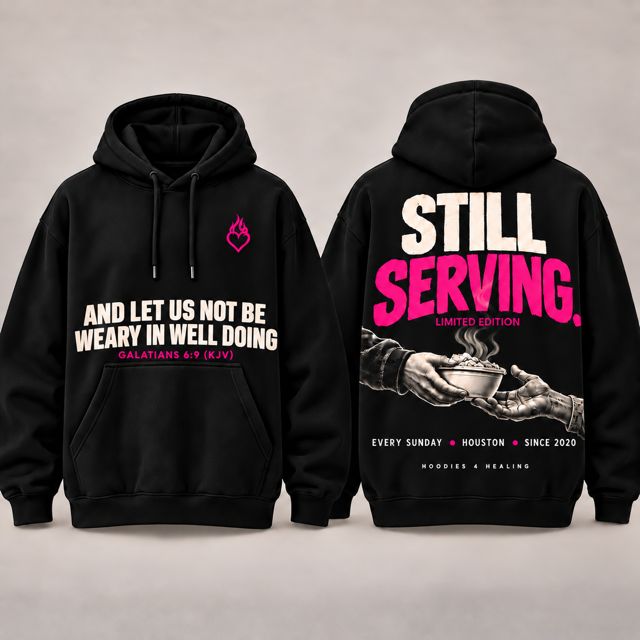 October Hoodie of the Month - TRUST GOD. SERVE WITH FAITH. October Hoodie of the Month - TRUST GOD. SERVE WITH FAITH.