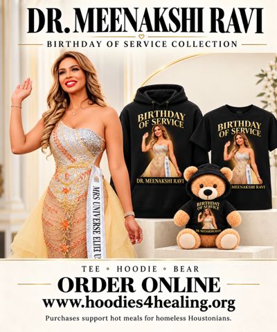 Dr. Meenakshi Ravi Birthday of Service Teddy Bear Dr. Meenakshi Ravi Birthday of Service Teddy Bear