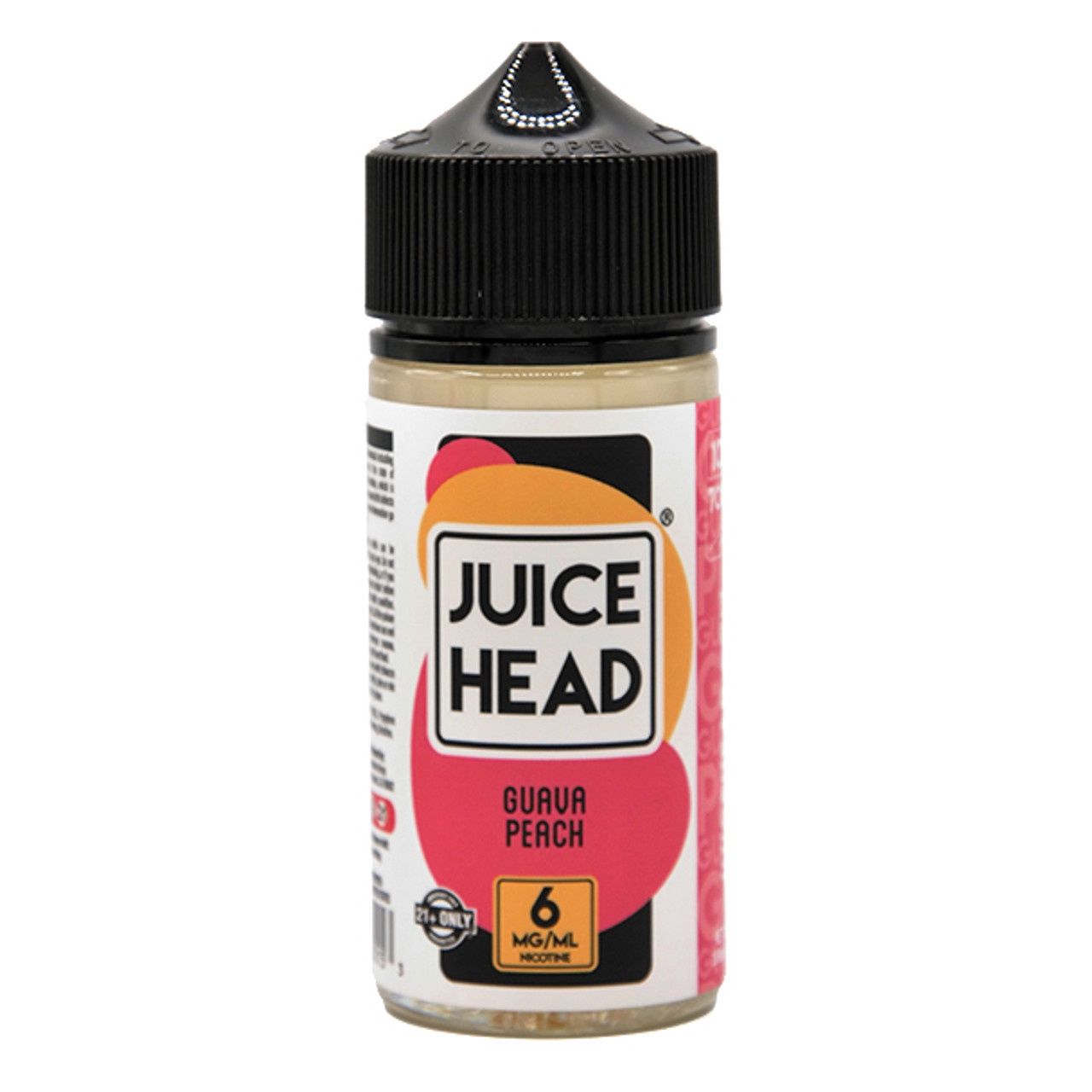 Juice Head 6mg, Flavor: Guava Peach