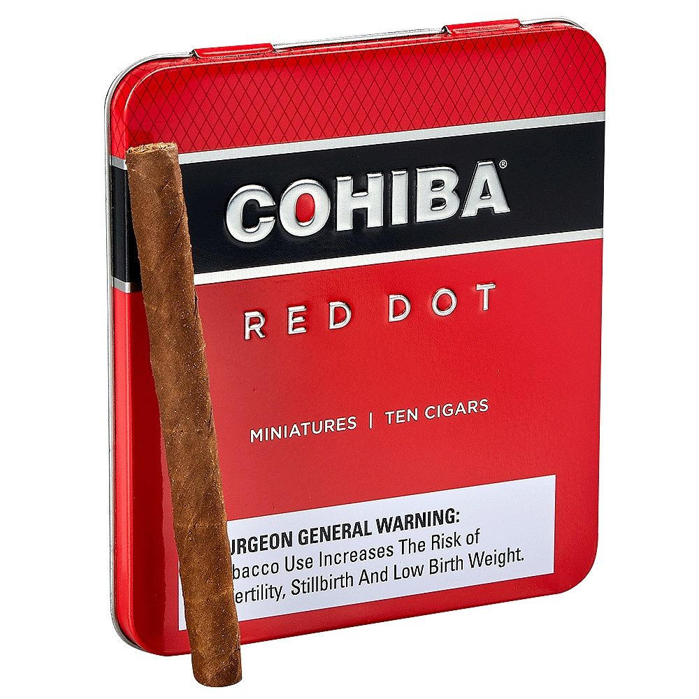 Cohiba Red Dot Miniatures Tin