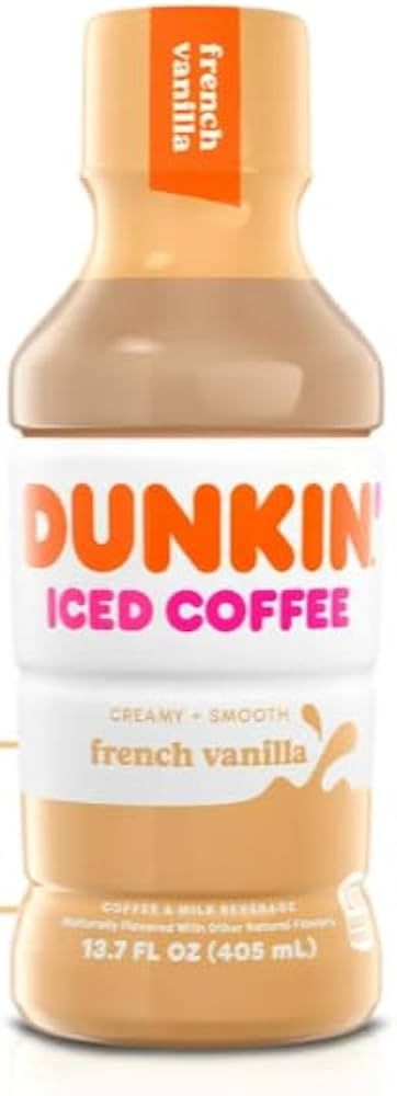 Dunkin French Vanilla Iced Coffee