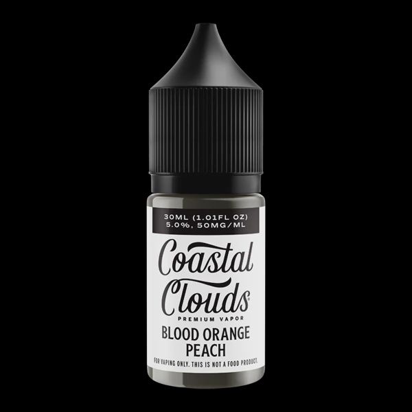 Coastal Clouds Salts, Flavour: Blood Orange Peach 50mg