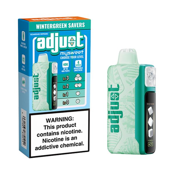 Adjust, Flavour: Wintergreen Savers