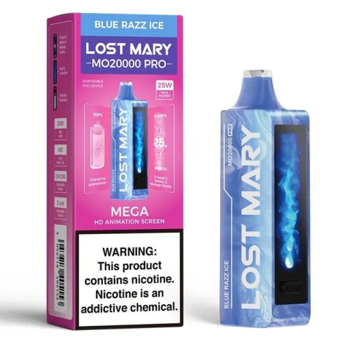 Lost Mary Pro, Flavor: Blue Razz Ice