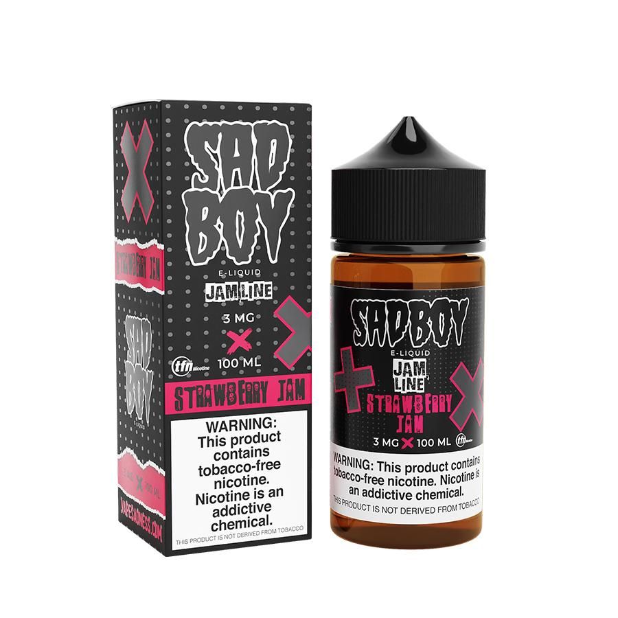 Sad  Boy Juice, Flavor: Strawberry Jam 3mg