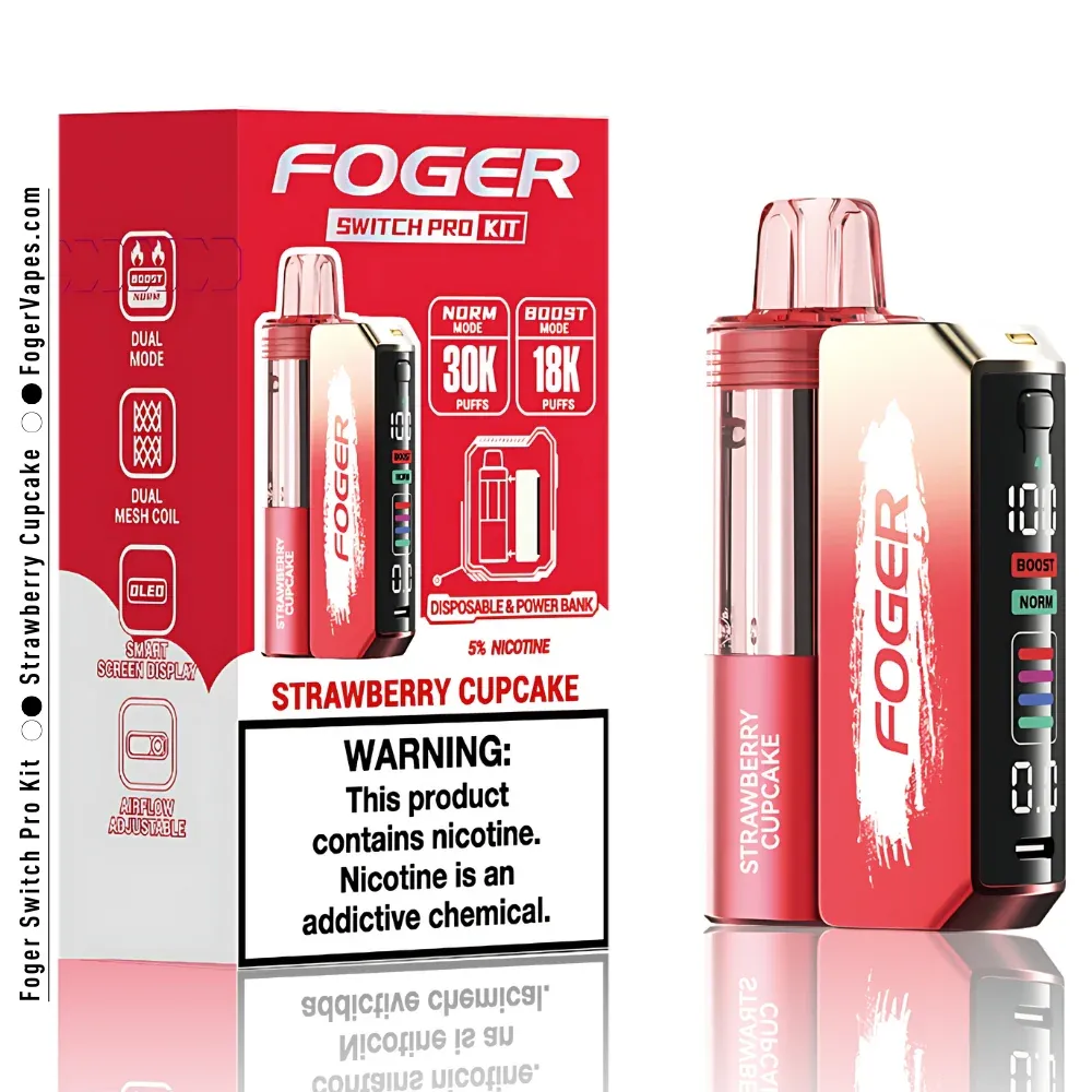 Foger Kit, Flavor: Strawberry Cupcake