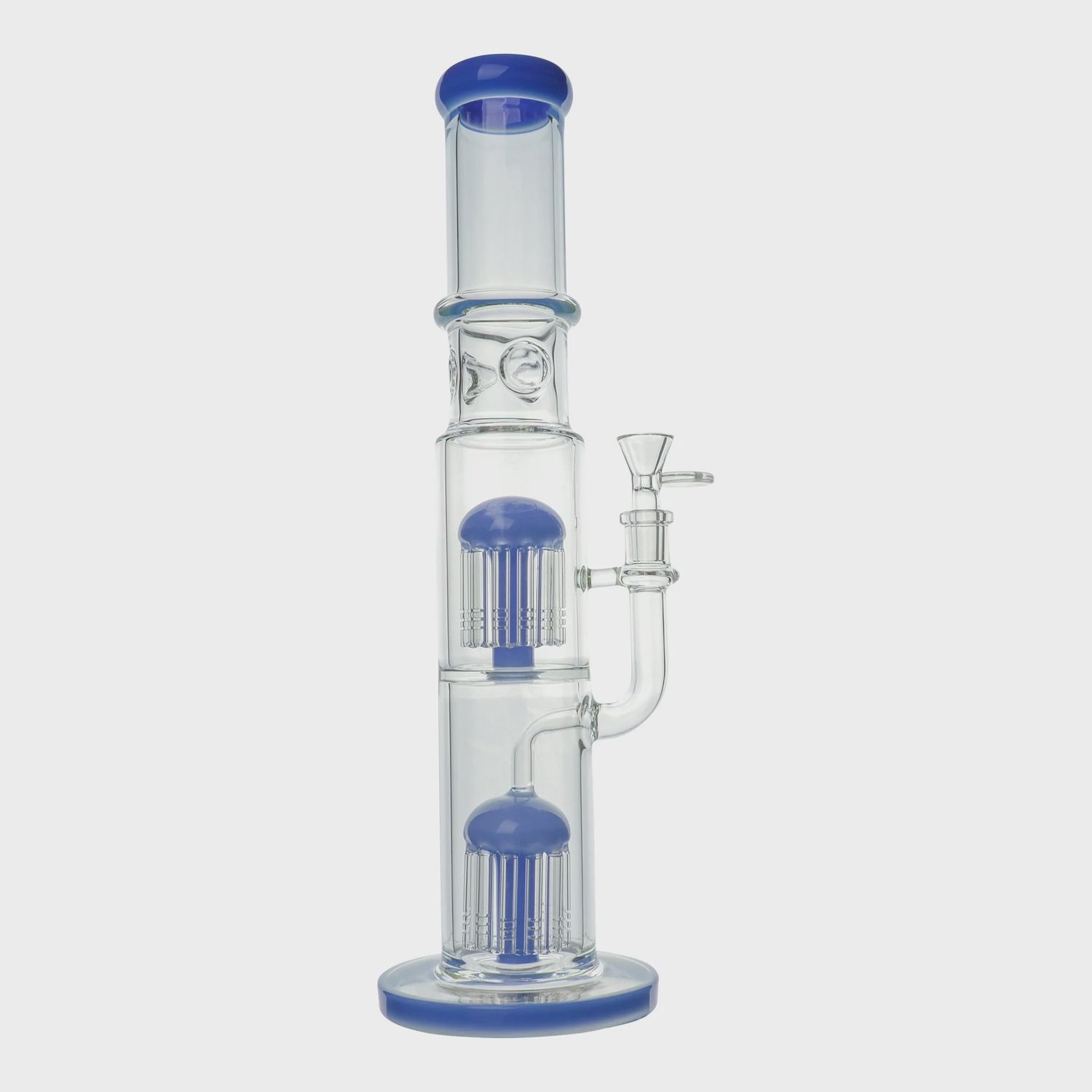 Blown Double Tree Perc, Colour: Blue