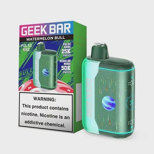 Geek Bar Pulse X 2 50k Bull Edition, Flavor: Watermelon Bull